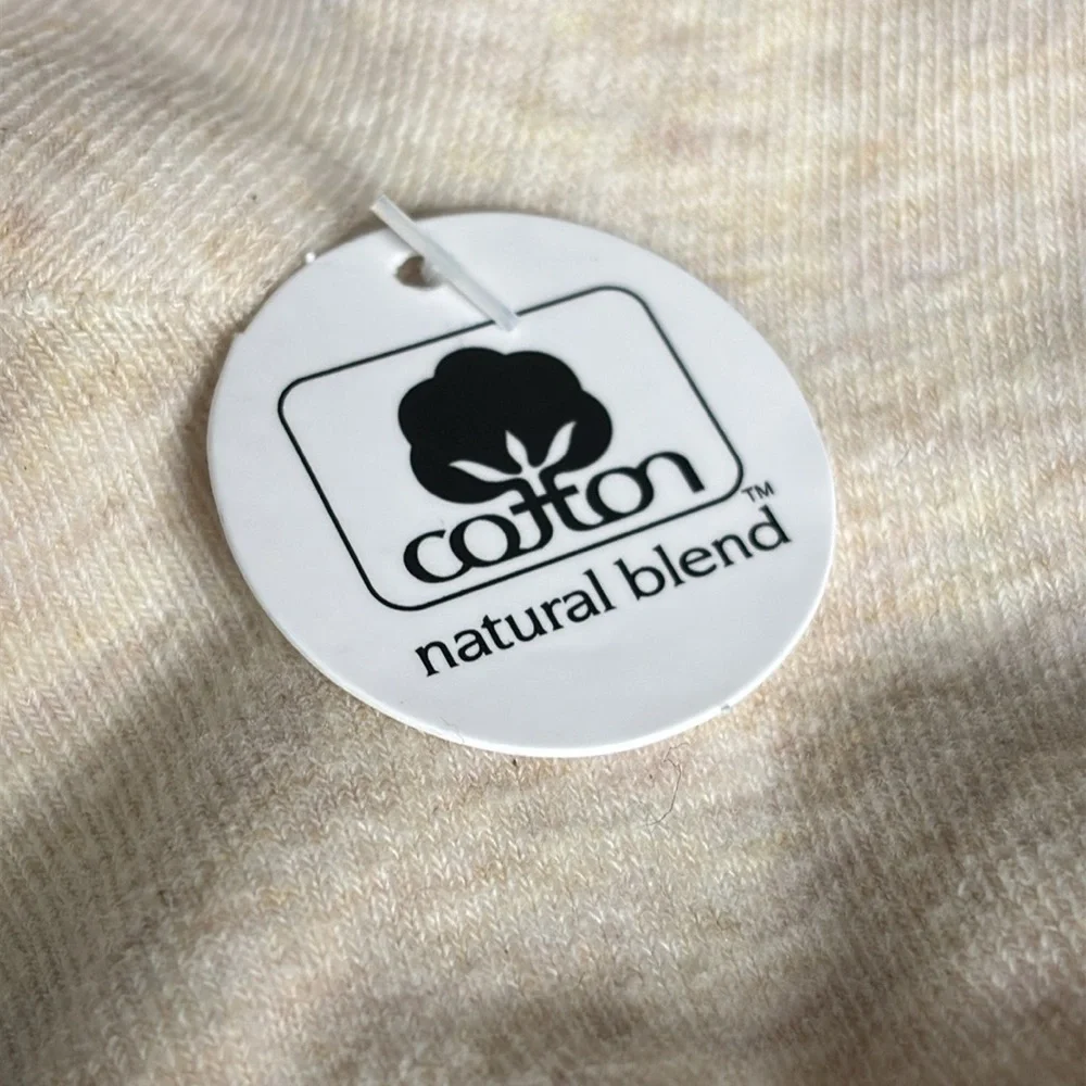 New H Halston Socks Women’s 6 Pair Tan & White Soft Quarters Casual Activewear - Picture 9 of 14